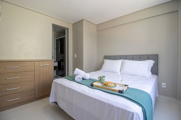CB62 - Duplex, 4 Dorm Climatizados, Churrasqueira