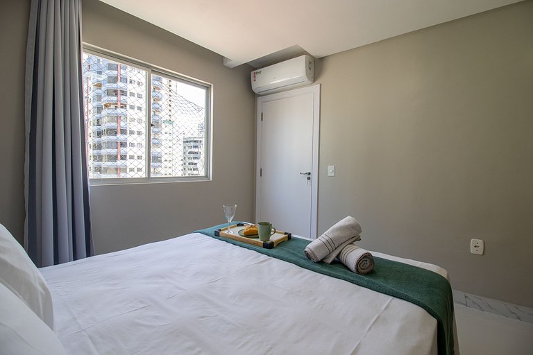 CB62 - Duplex, 4 Dorm Climatizados, Churrasqueira