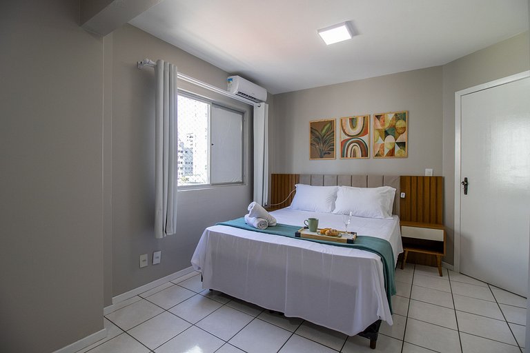 CB62 - Duplex, 4 Dorm Climatizados, Churrasqueira