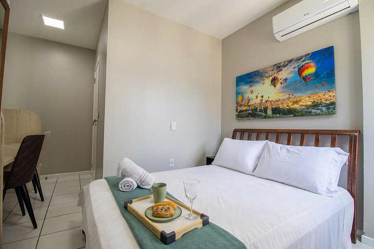CB62 - Duplex, 4 Dorm Climatizados, Churrasqueira