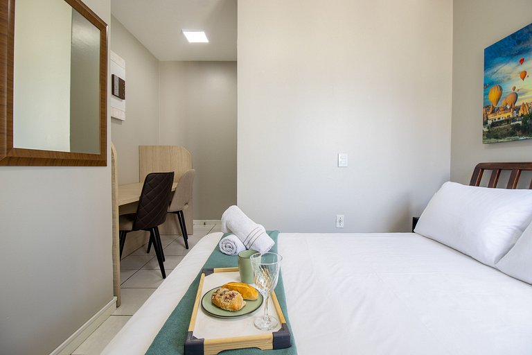 CB62 - Duplex, 4 Dorm Climatizados, Churrasqueira