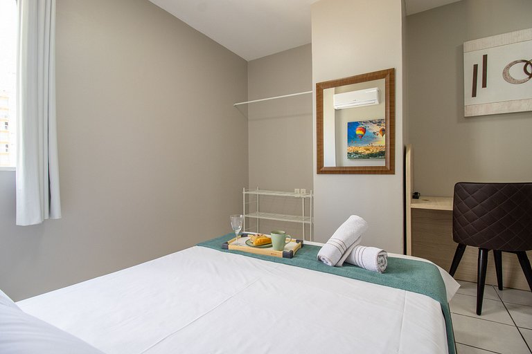 CB62 - Duplex, 4 Dorm Climatizados, Churrasqueira