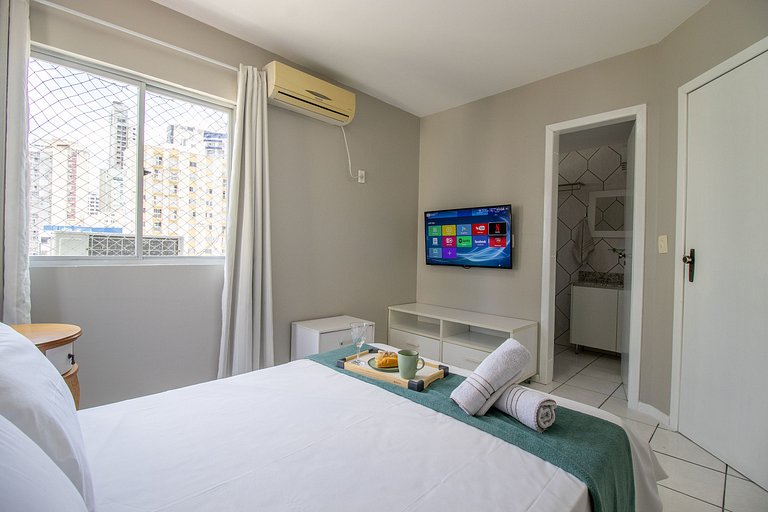 CB62 - Duplex, 4 Dorm Climatizados, Churrasqueira