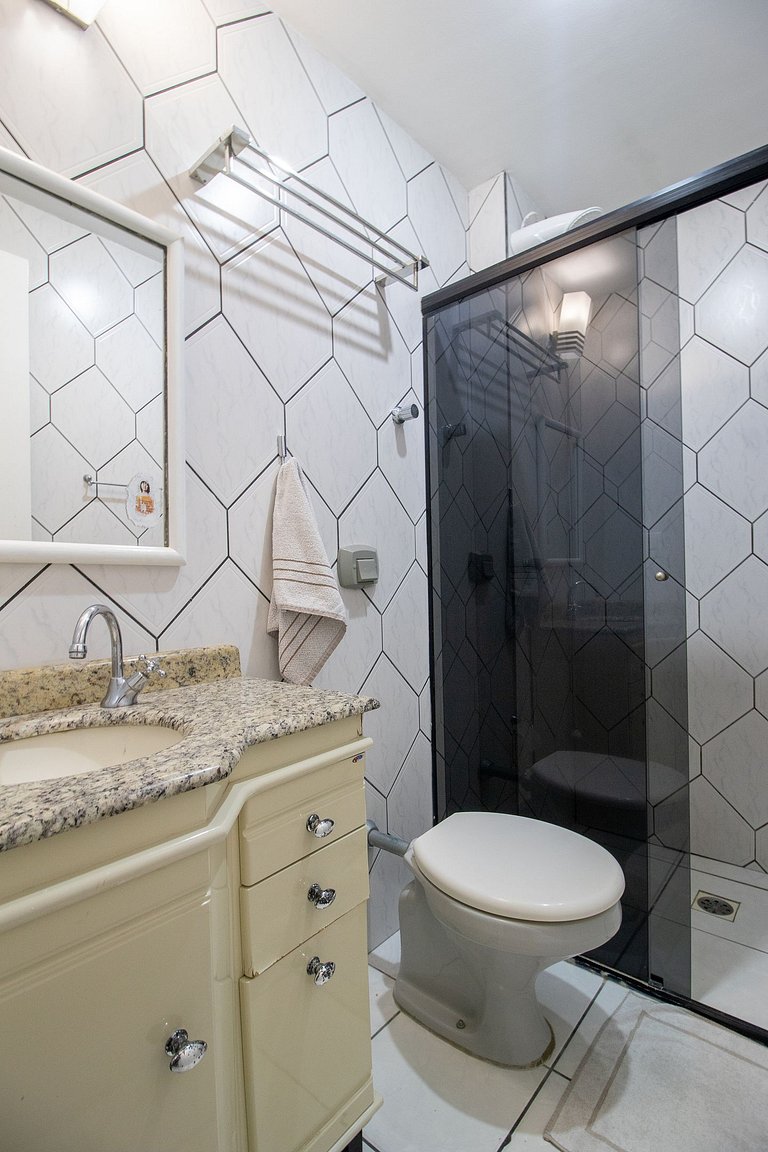 CB62 - Duplex, 4 Dorm Climatizados, Churrasqueira