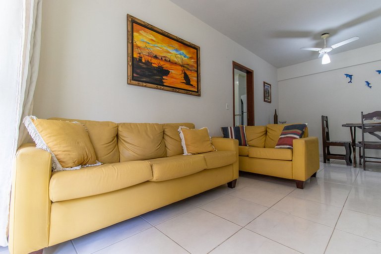 VNZ42B - Climatizado, Quadra Mar, Garagem, Wi-Fi