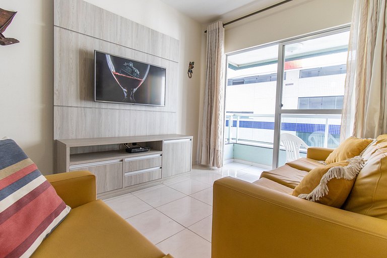 VNZ42B - Climatizado, Quadra Mar, Garagem, Wi-Fi