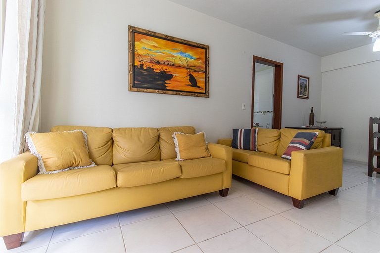 VNZ42B - Climatizado, Quadra Mar, Garagem, Wi-Fi
