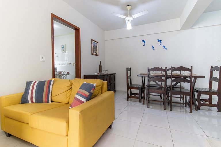 VNZ42B - Climatizado, Quadra Mar, Garagem, Wi-Fi