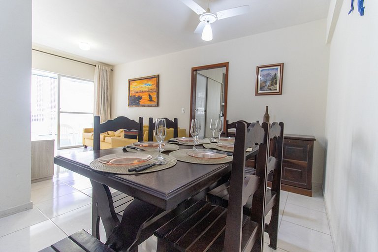 VNZ42B - Climatizado, Quadra Mar, Garagem, Wi-Fi