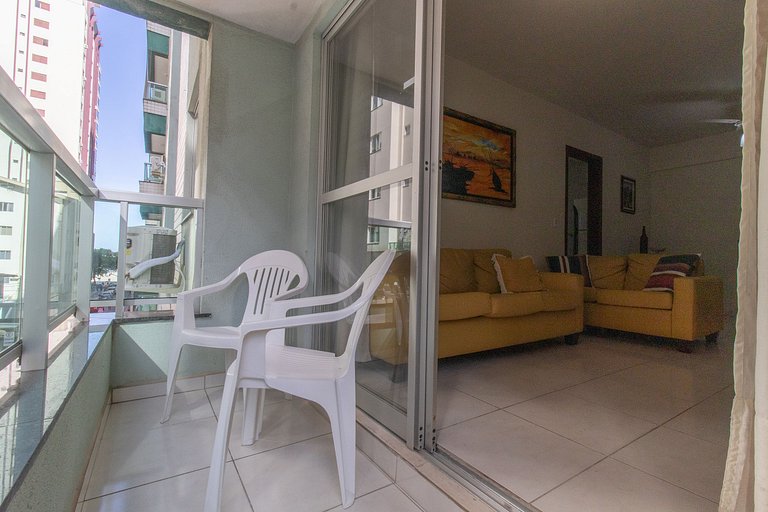 VNZ42B - Climatizado, Quadra Mar, Garagem, Wi-Fi