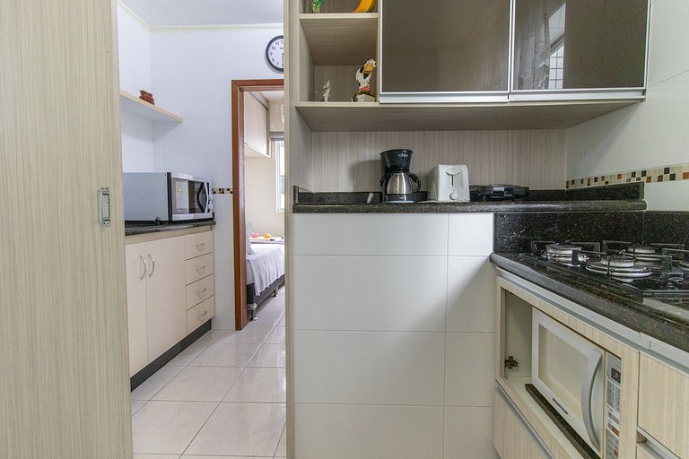 VNZ42B - Climatizado, Quadra Mar, Garagem, Wi-Fi