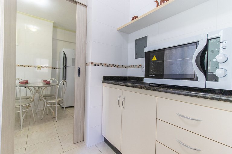 VNZ42B - Climatizado, Quadra Mar, Garagem, Wi-Fi