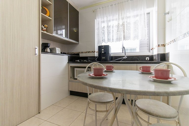 VNZ42B - Climatizado, Quadra Mar, Garagem, Wi-Fi