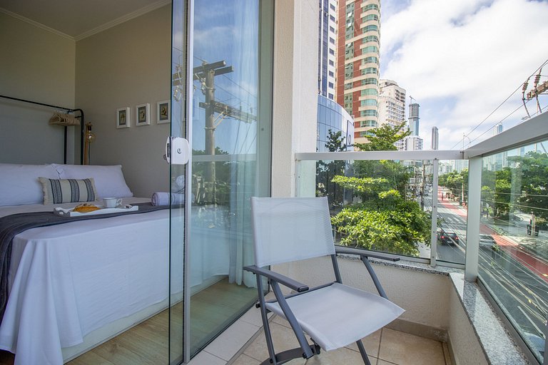 ABT21 - Frente mar, Av. Atlântica, Sacada, 2 DR