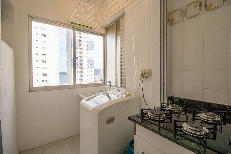 NVR82B - Sacada, Quadra Mar, 2 Dorm Climatizados