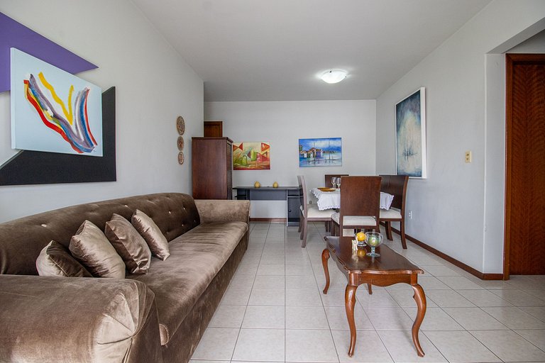 ISO86B - Sacada com Churrasq, 2 Dorm, Climatizado