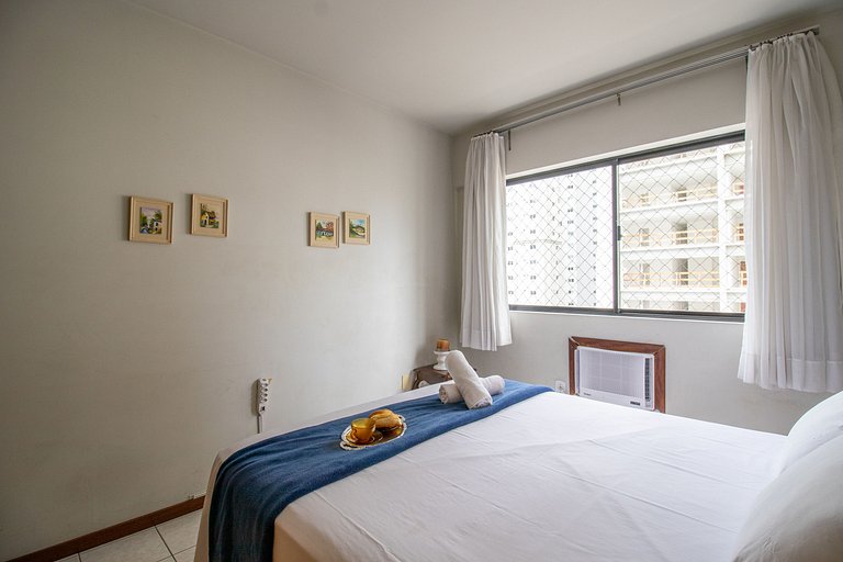 ISO86B - Sacada com Churrasq, 2 Dorm, Climatizado