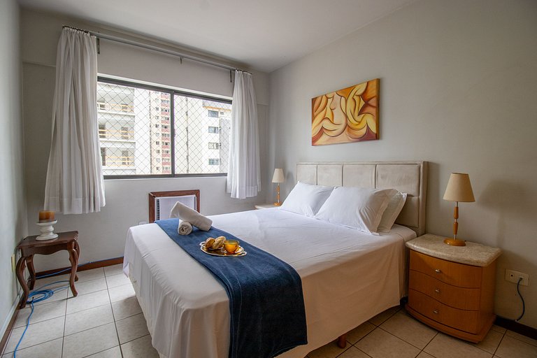 ISO86B - Sacada com Churrasq, 2 Dorm, Climatizado
