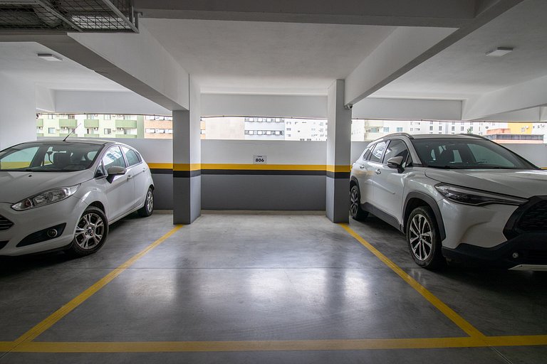 ISO86B - Sacada com Churrasq, 2 Dorm, Climatizado