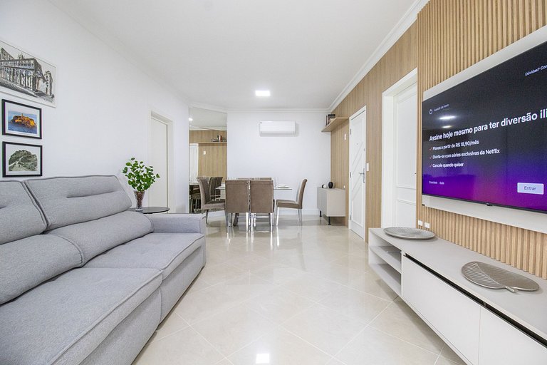 MRG21 - 3Dorm, Elegante, Climatizado, Churrasq