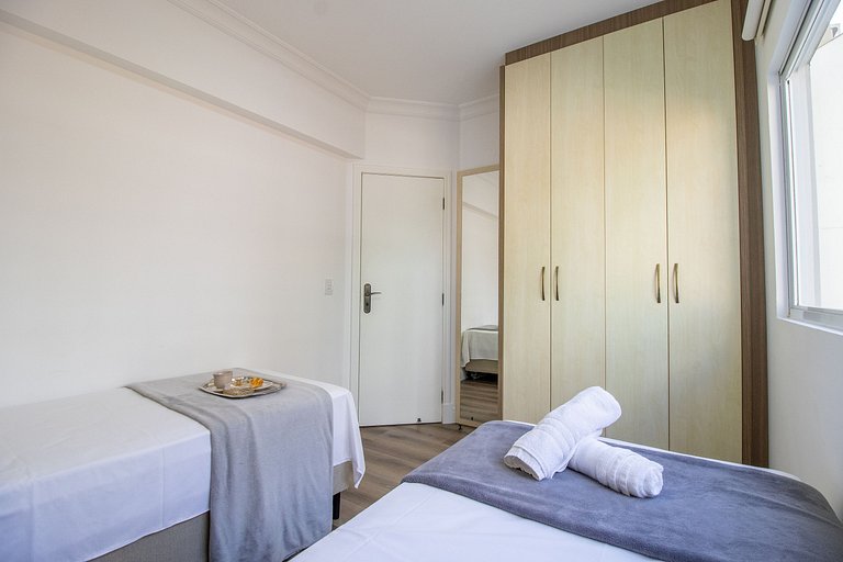 MRG21 - 3Dorm, Elegante, Climatizado, Churrasq