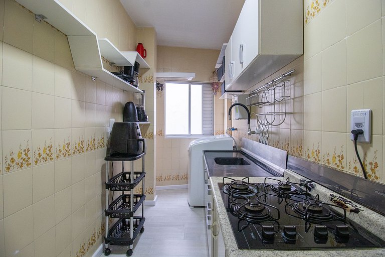 VPR22 - 2Dorm, Quadra Mar, Climatizado, Wi-Fi