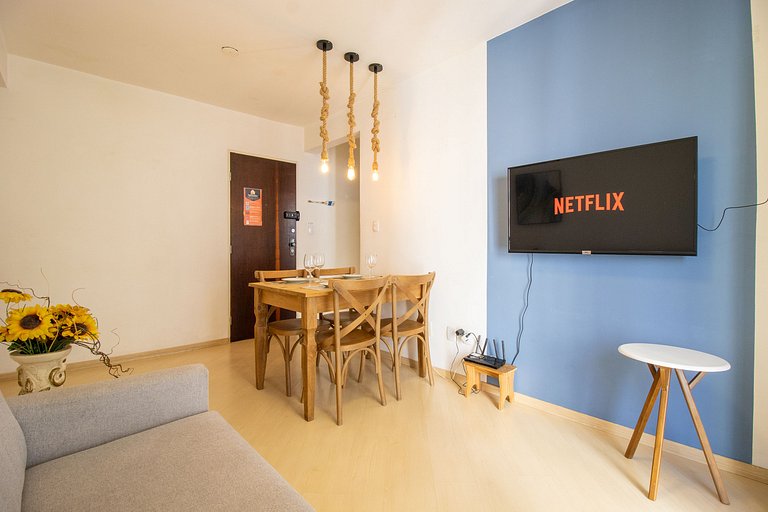 CRM18 - 3 Dorm, Climatizado, TV Smart, Garagem