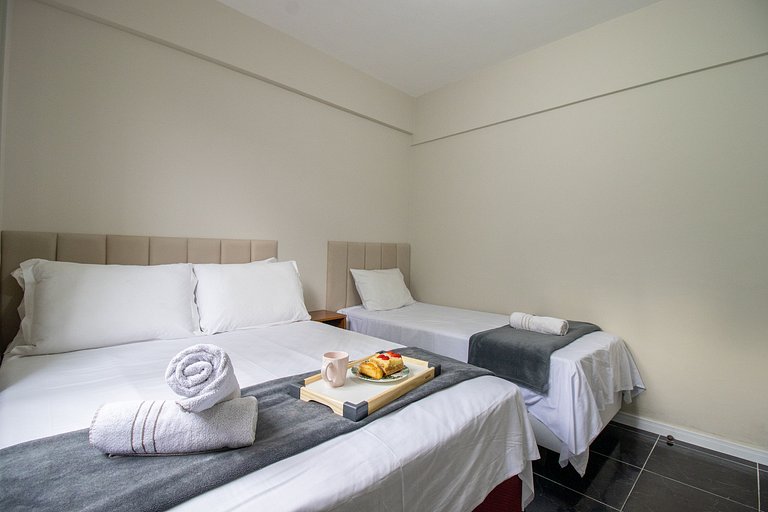 ICP35 - 2Dorm, Wi-fi, TV Smart; Passeio San Miguel