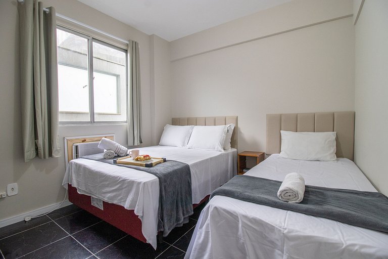 ICP35 - 2Dorm, Wi-fi, TV Smart; Passeio San Miguel