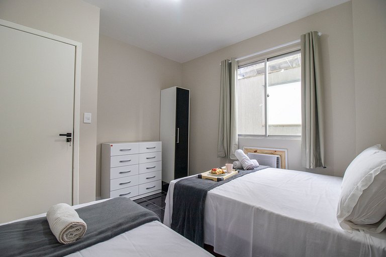 ICP35 - 2Dorm, Wi-fi, TV Smart; Passeio San Miguel