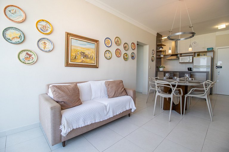 PDE12 - 1Dorm, Av. Atlântica, Frente Mar