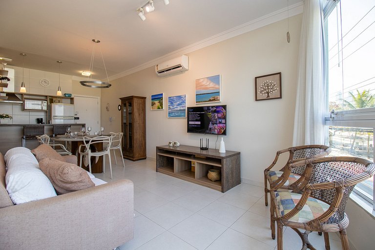 PDE12 - 1Dorm, Av. Atlântica, Frente Mar
