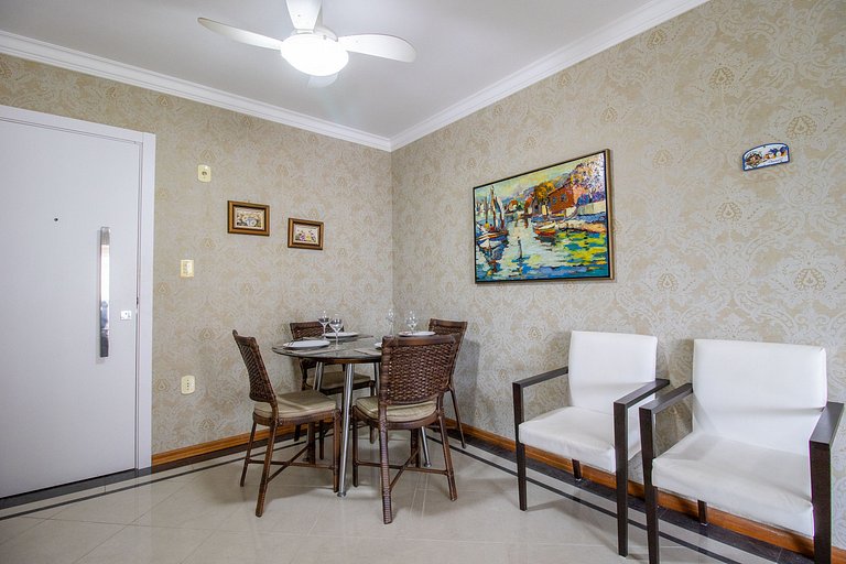 MRF113 - Quadra mar, Churrasqueira, 2Dorm, Garagem