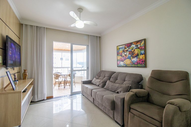 MRF113 - Quadra mar, Churrasqueira, 2Dorm, Garagem