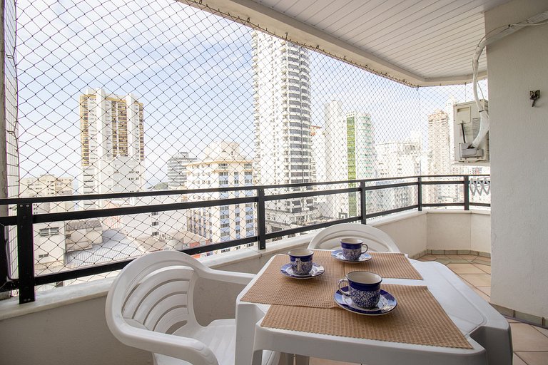 BK91 - Próx Calçadão, Sacada, 3 Dorm, Garagem