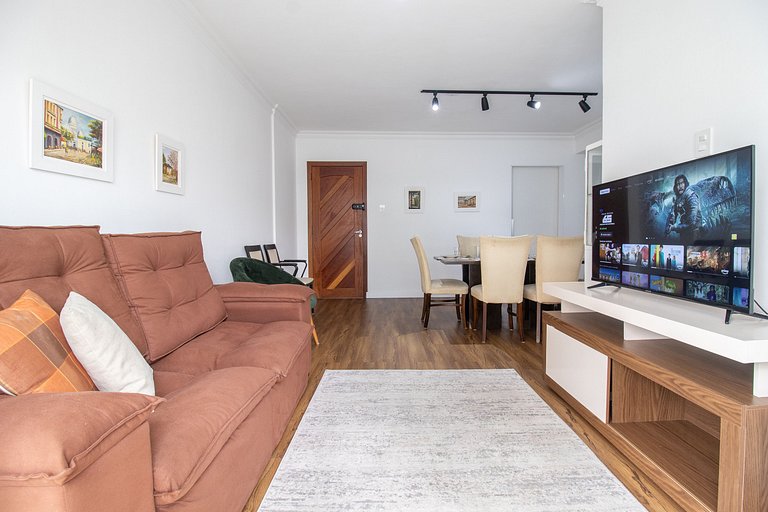 DRS41A - Centro, 3 Dorm Climatizados, Tv Smart