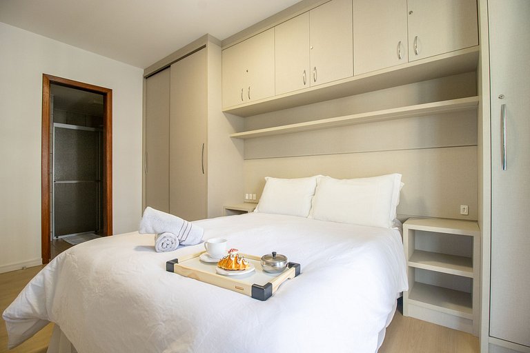 PGB74 - 2Dorm, Climatizado, Churrasq , Av Brasil