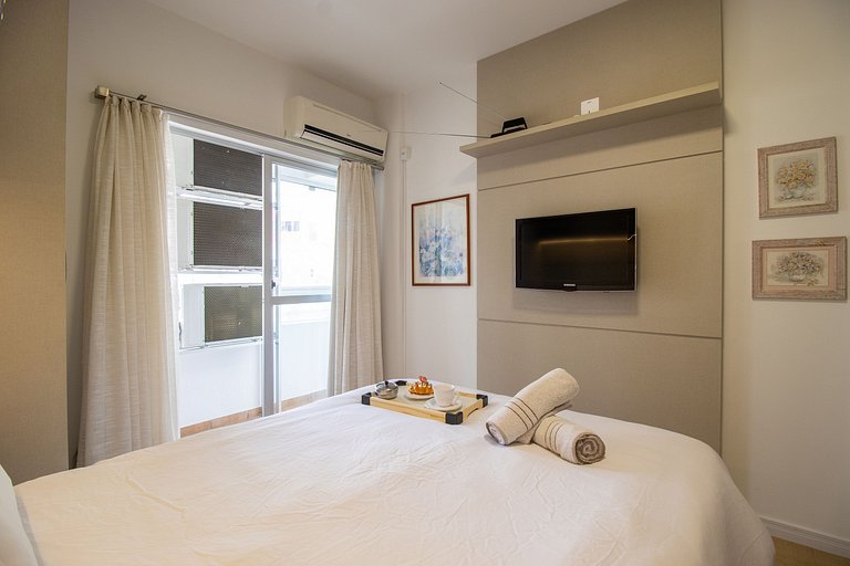 PGB74 - 2Dorm, Climatizado, Churrasq , Av Brasil