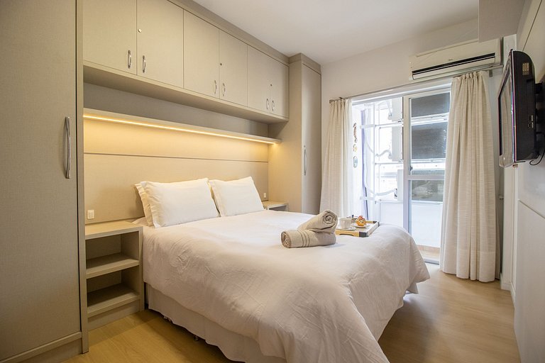 PGB74 - 2Dorm, Climatizado, Churrasq , Av Brasil