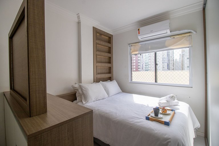BK54 - Climatizado, TV Smart, Conforto, Garagem