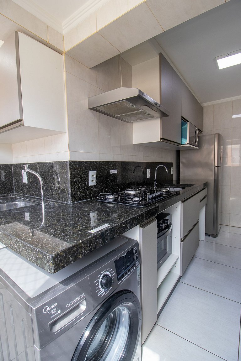 BK54 - Climatizado, TV Smart, Conforto, Garagem