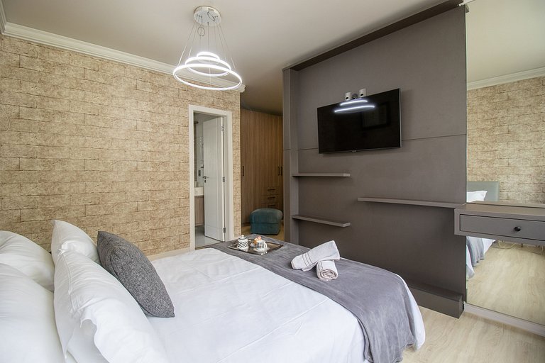 EMA31 - 3 Dorm, Moderno, Churrasqueira, 2 Garagens