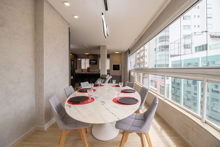 EMA31 - 3 Dorm, Moderno, Churrasqueira, 2 Garagens