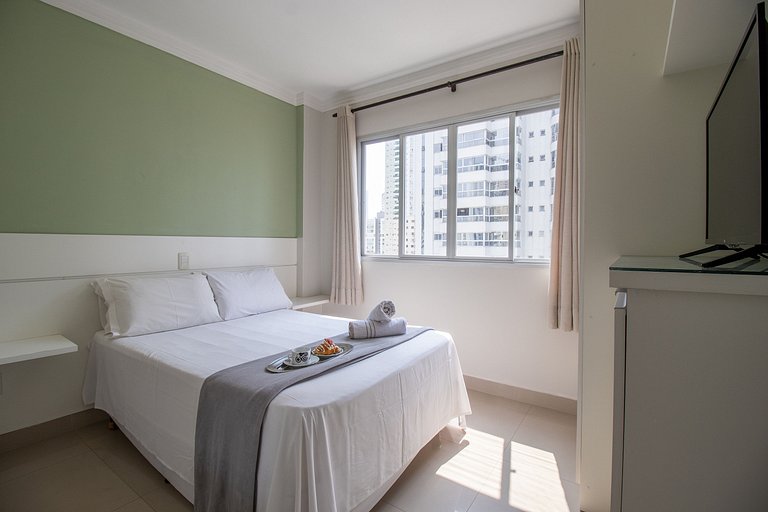 RPA93 - Av Brasil, Quadra Mar, 1 Dorm, TV Smart