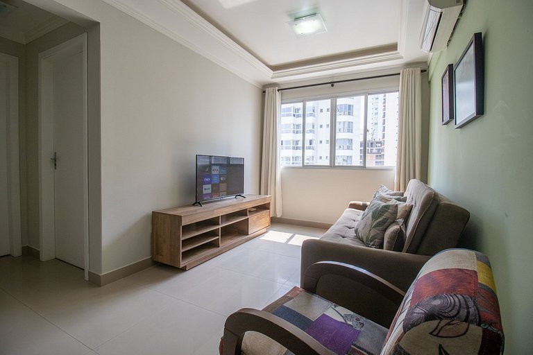 RPA93 - Av Brasil, Quadra Mar, 1 Dorm, TV Smart