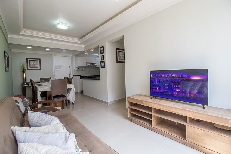 RPA93 - Av Brasil, Quadra Mar, 1 Dorm, TV Smart