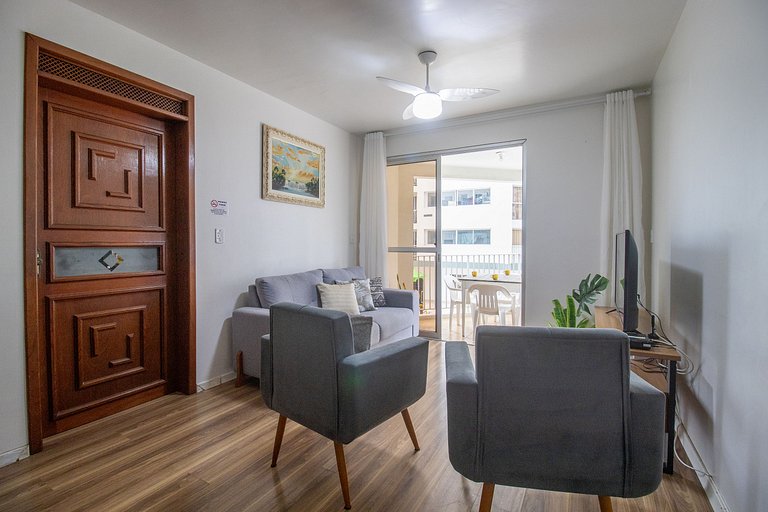PRG13 - 3 Dorm, Climatizado, Garagem, Wi-Fi
