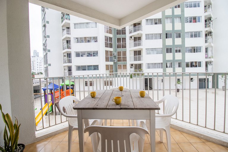 PRG13 - 3 Dorm, Climatizado, Garagem, Wi-Fi