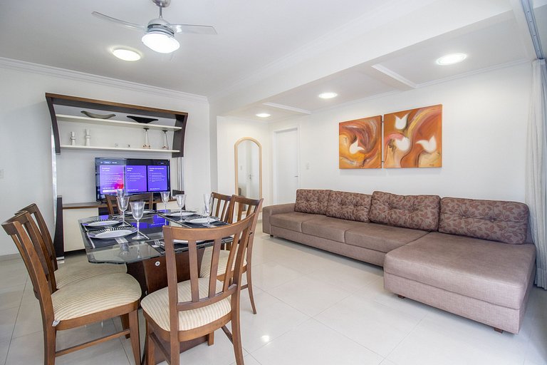 APU13 - 3 Dorm, Esq. Av. Atlântica, Confortável