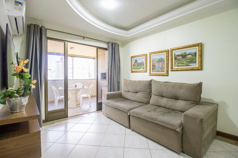 CSL61 - Churrasqueira, Climatizado, Sacada, 3 Dorm